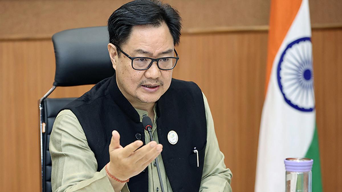 Union minister Kiren Rijiju asserted that the Business Advisory Committee will decide on the agenda / Representative Photo. (Image Source: ANI) Union minister Kiren Rijiju asserted that the Business Advisory Committee will decide on the agenda / Representative Photo. (Image Source: ANI)