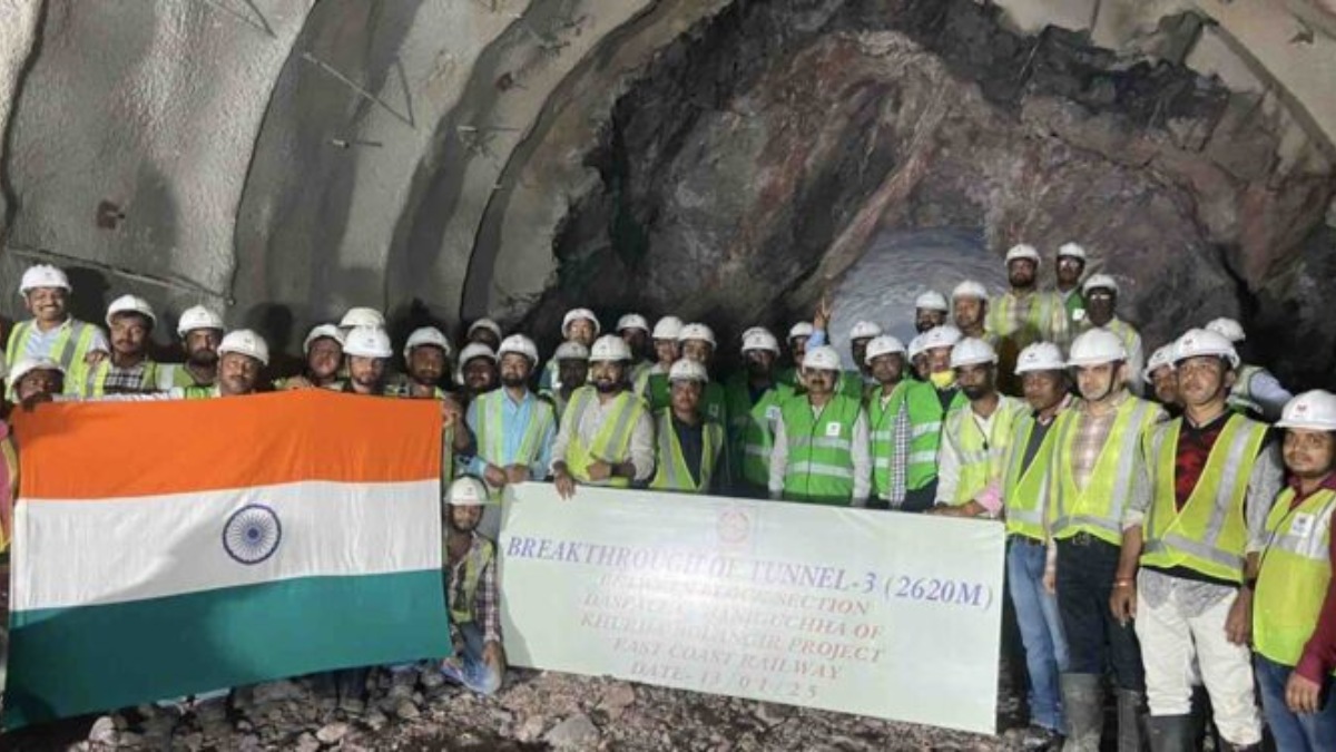 Khurda-Balangir rail project, Indian railways