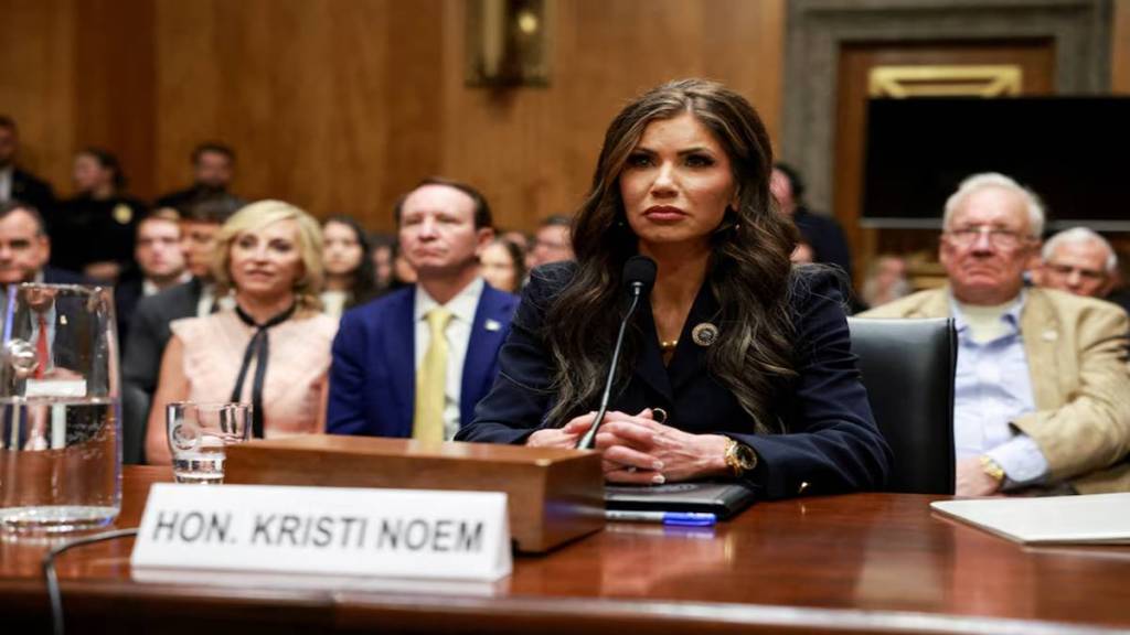 Kristi Noem as Homeland Security secretary