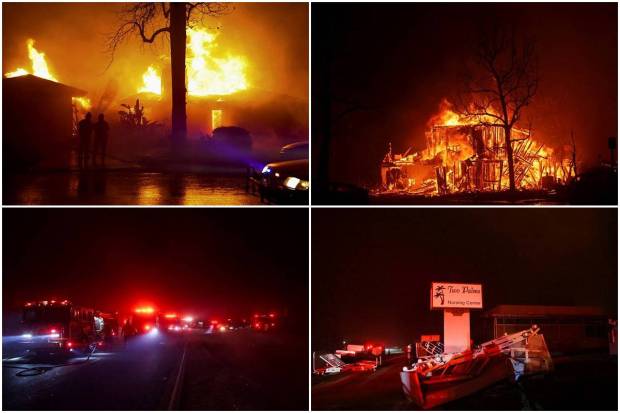 Wildfires wreak havoc in Los Angeles, displacing more than 30,000 residents as flames engulf upscale areas. The Palisades fire has burned 2,921 acres between Santa Monica and Malibu, fueled by dry weather and strong winds. Several people have been injured and a firefighter has suffered a head injury, as reported by Reuters.The Eaton Fire near Pasadena has quickly spread to 400 acres, forcing the evacuation of a nursing home. Senior citizens were seen in wheelchairs in the smoky parking areas. Meanwhile, the Hurst Fire in Sylmar has resulted in more evacuations, escalating the crisis across the region. Emergency teams are currently battling the flames. As per witnesses, a number of homes on fire with flames were torching their cars when people fled the hills of Topanga Canyon. 