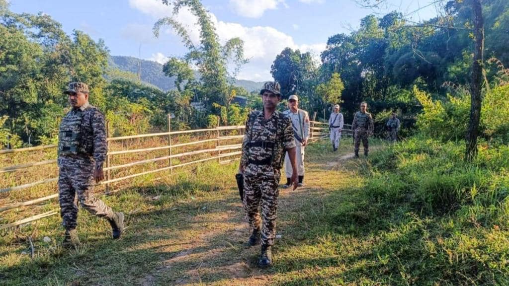 The latest developments also come amid fresh protests in the Meitei-inhabited Imphal Valley over allegations that security forces had deliberately concealed the name of the state on a state road transport bus.