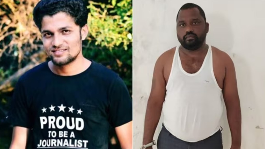 Mukesh Chandrakar (Left), Suresh Chandrakar, who is a contractor by profession (Right). Mukesh Chandrakar (Left), Suresh Chandrakar, who is a contractor by profession (Right).