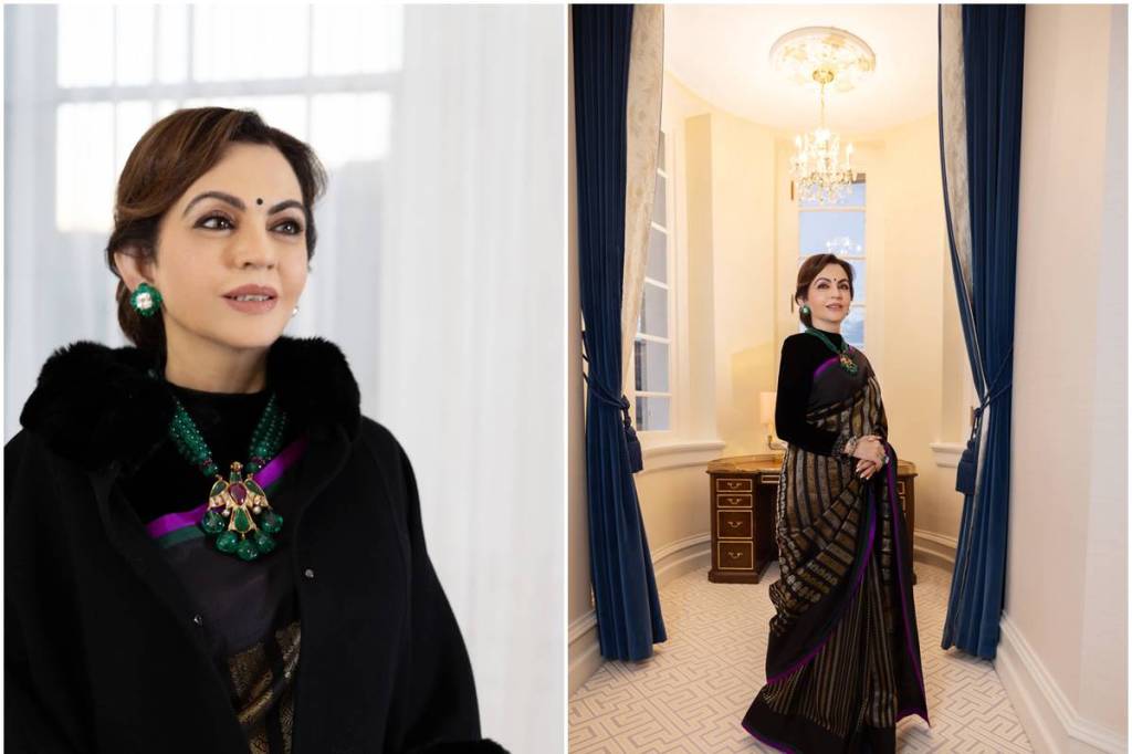 Nita Ambani at Trump inauguration