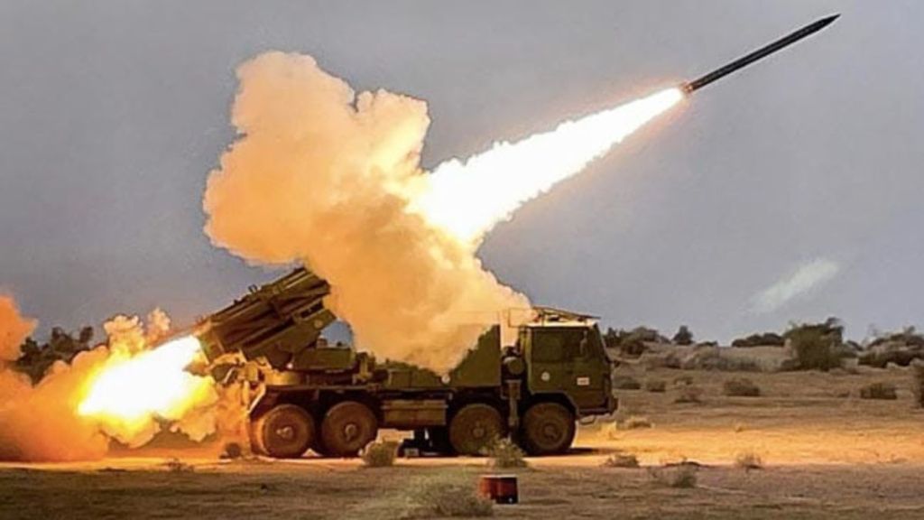 Pinaka Rocket Systems pti