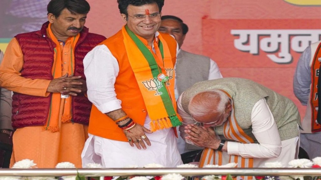 Ravinder Singh Negi and PM Modi