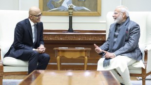 Satya Nadella in India