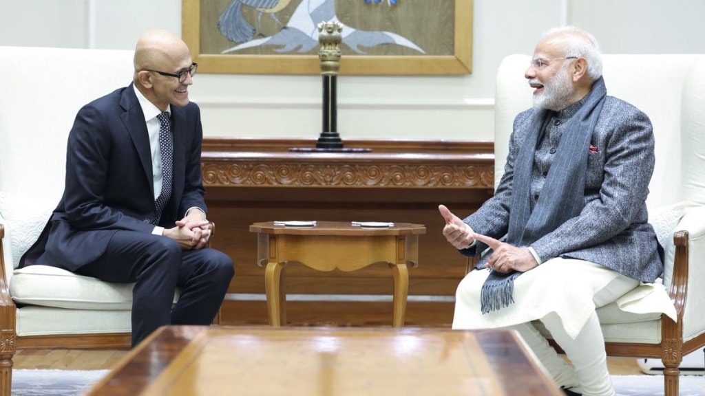 Satya Nadella in India