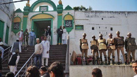 Security deployment around Shahi Jama Masjid post violence after the survey was conducted of the mosque at Sambhal, Uttar Pradesh on Friday, December 06, 2024. Express photo/File.