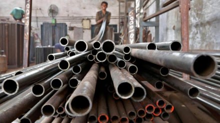 Investors could watch for a further potential correction in stocks from the steel sector /Representative Photo. (Image Source: Reuters)