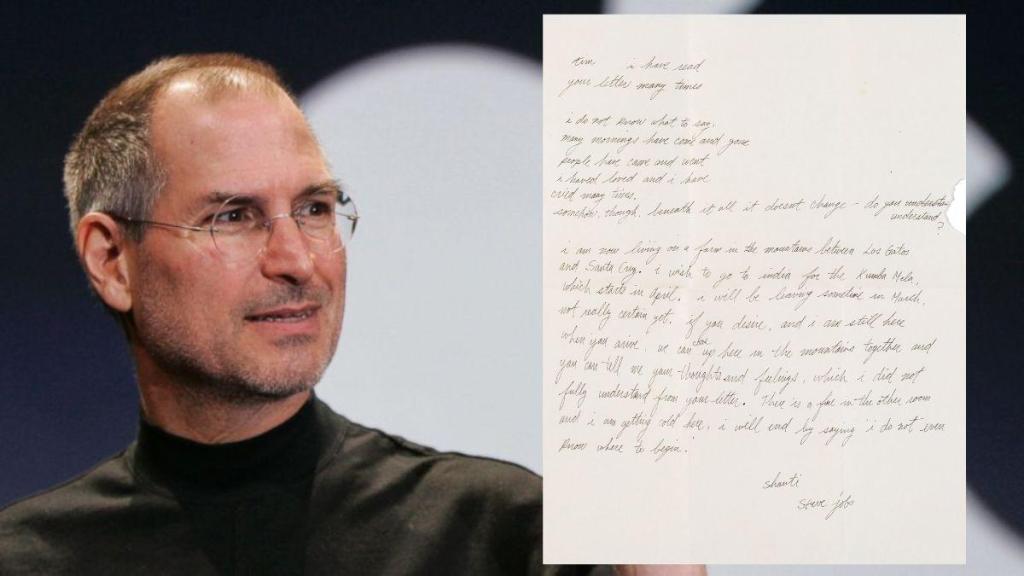 steve jobs mahakumbh letter, steve jobs india visit, steve jobs in india, steve jobs wife, mahakumbh 2025, kumbh mela