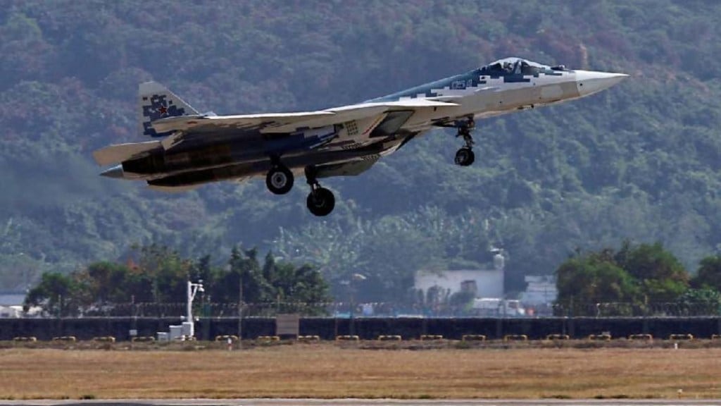 Su-57 Stealth Fighter Reuters