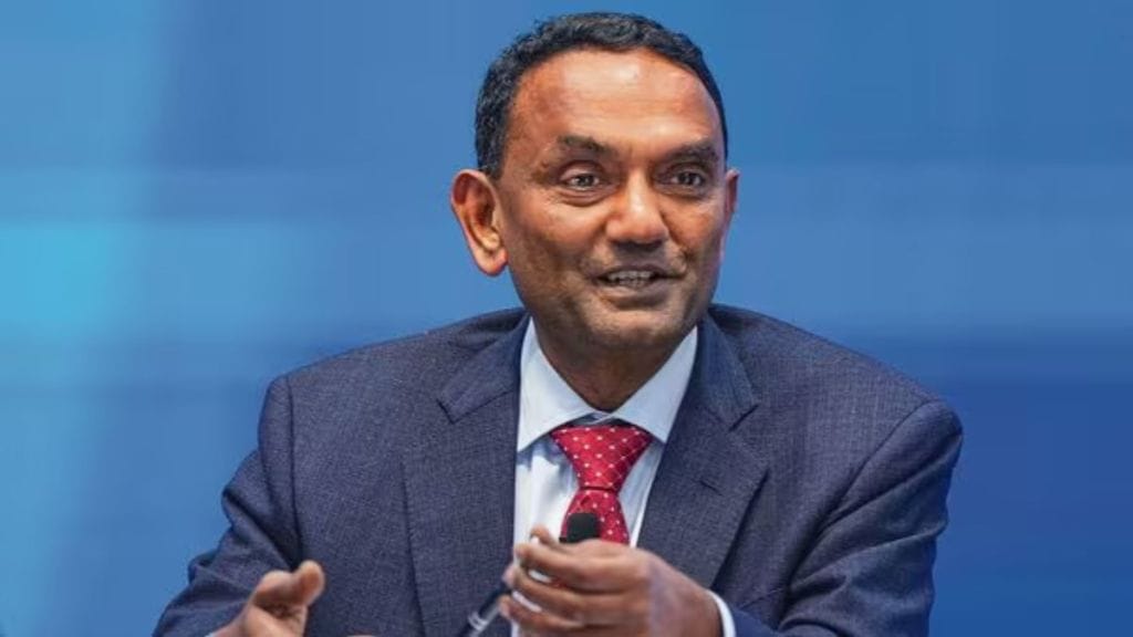 TCS CEO K Krithivasan pti TCS CEO K Krithivasan pti