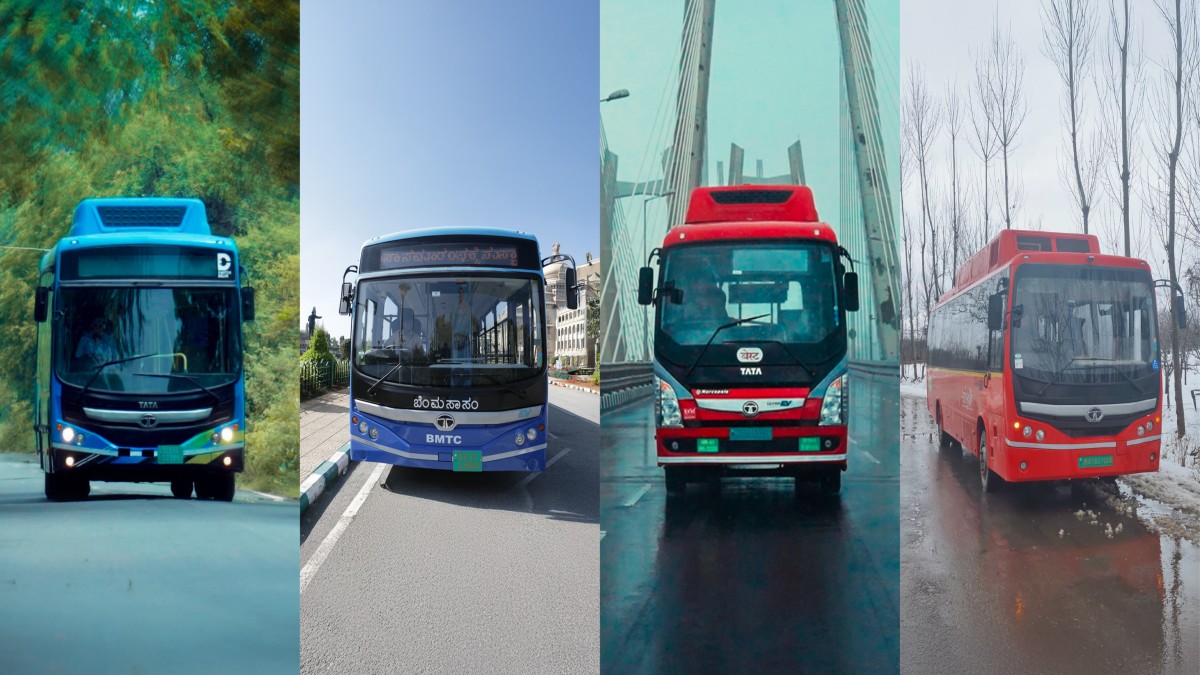 Tata Motors' electric buses clock 25 crore kilometres. (Image Source: PR Handout) Tata Motors' electric buses clock 25 crore kilometres. (Image Source: PR Handout)