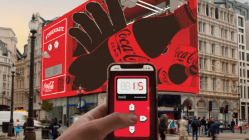 Coca-Cola’s #TakeATasteNow campaign. (Source: Coca-Cola)