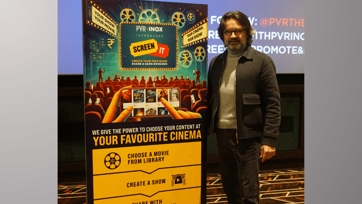 The 'SCREENIT' feature allows users to take control over their movie-watching experience The 'SCREENIT' feature allows users to take control over their movie-watching experience