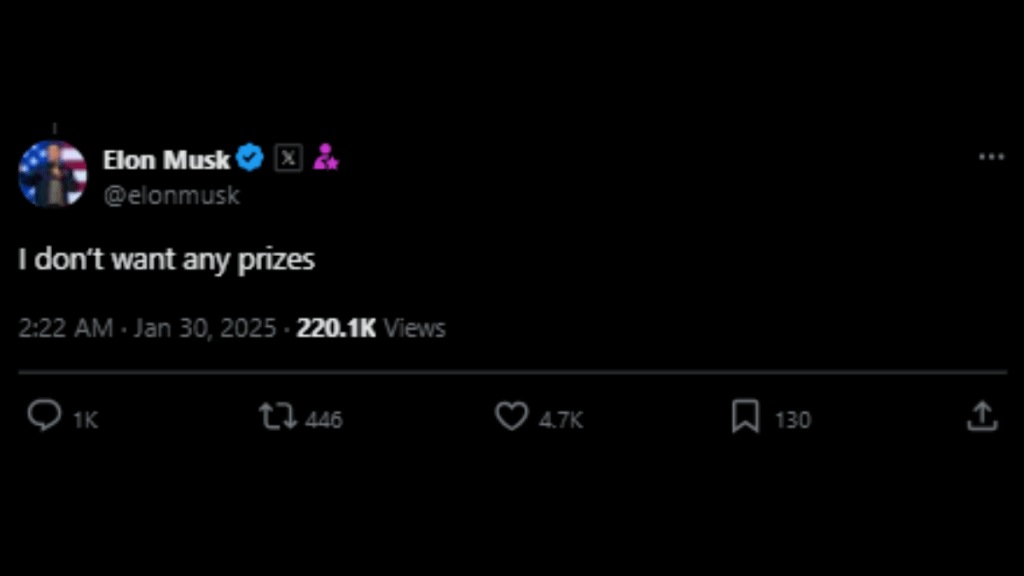 The Nobel Peace Prize nomination process is rigorous, and while Musk’s name has been submitted, it will require approval from the Nobel Committee in the coming months.