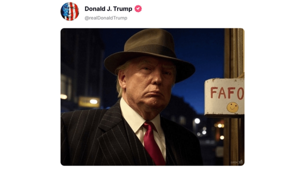 FAFO, an acronym for ‘F--- around and find out,’ is a slang term used to signify that actions have consequences. FAFO, an acronym for ‘F--- around and find out,’ is a slang term used to signify that actions have consequences.