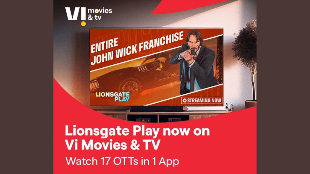 Lionsgate Play will be available to all Vi Movies & TV subscribers, both new and existing, across all subscription plans. Lionsgate Play will be available to all Vi Movies & TV subscribers, both new and existing, across all subscription plans.