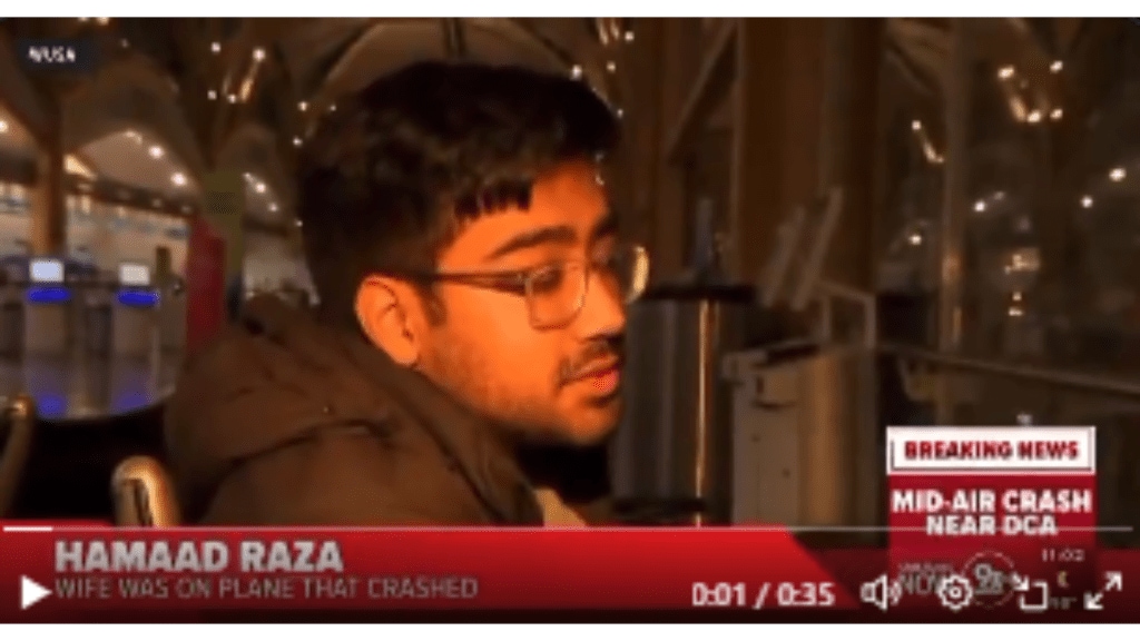The tragic incident unfolded on Wednesday night when American Airlines Flight 5342, carrying 60 passengers and four crew members, collided midair with a U.S. Army Black Hawk helicopter just outside Washington D.C. The tragic incident unfolded on Wednesday night when American Airlines Flight 5342, carrying 60 passengers and four crew members, collided midair with a U.S. Army Black Hawk helicopter just outside Washington D.C.