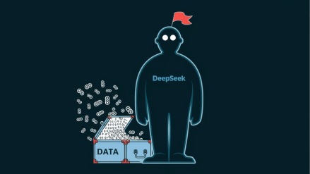 DeepSeek’s privacy policy makes it clear: user data, including chats, prompts, and personal information, is stored on servers in China. (Image created with Ideogram)