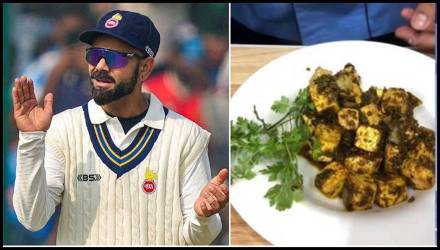 Virat Kohli orders Chilli Panner for lunch