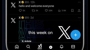 X videos tab