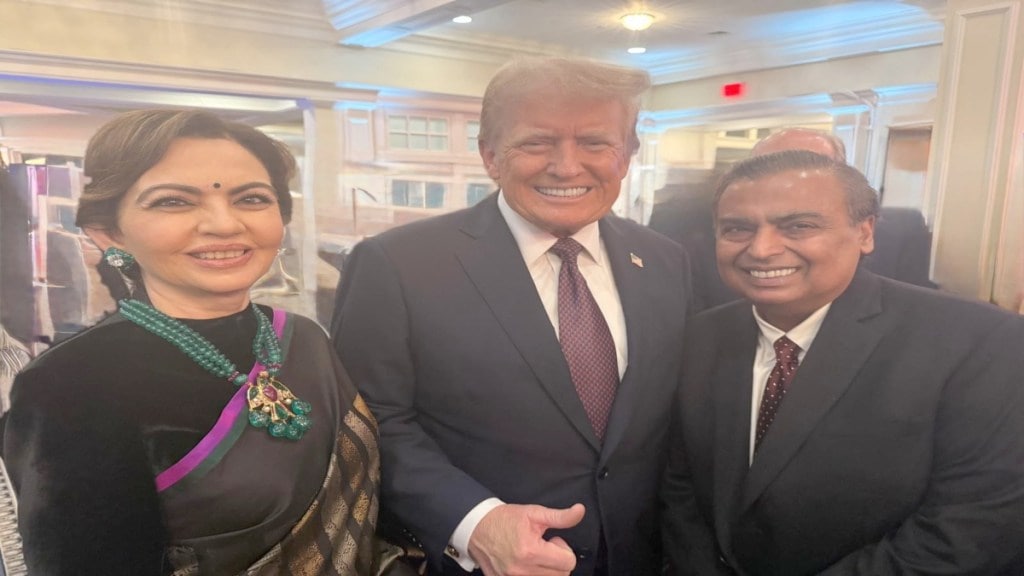 Mukesh and Nita Ambani meet Donald Trump in Washington ahead of his swearing-in ceremony Mukesh and Nita Ambani meet Donald Trump in Washington ahead of his swearing-in ceremony