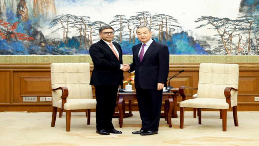 Foreign Secretary Vikram Misri, Chinese Foreign Minister Wang Yi (Image Credit: Chinese Foreign Ministry Website) Foreign Secretary Vikram Misri, Chinese Foreign Minister Wang Yi (Image Credit: Chinese Foreign Ministry Website)