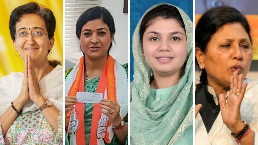 Prominent women candidates in Delhi Elections 2025 Prominent women candidates in Delhi Elections 2025