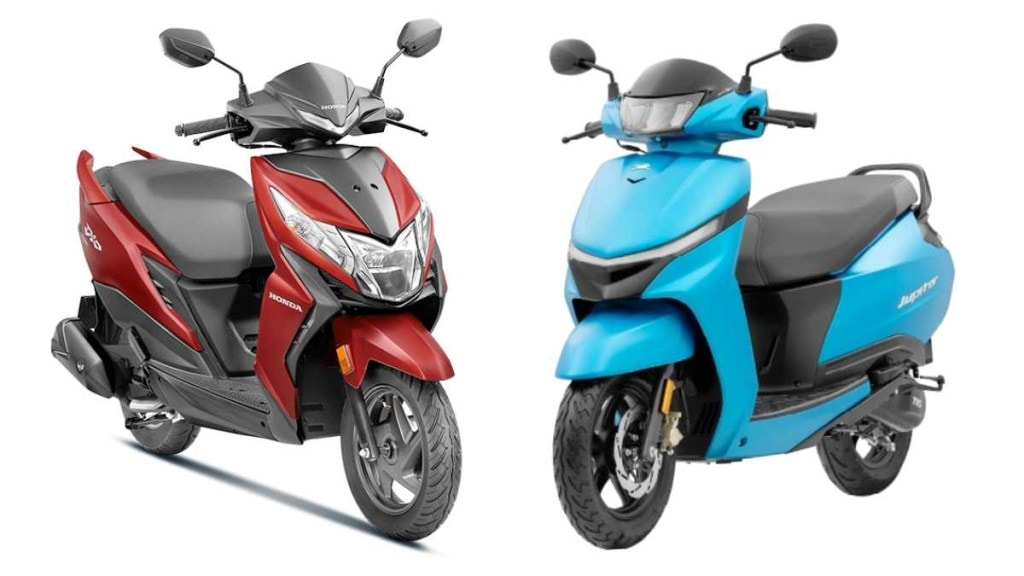 honda dio vs tvs jupiter