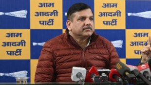 Even Trump can't save BJP in Delhi elections, says AAP MP Sanjay Singh