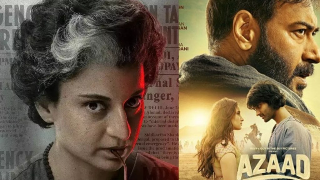 Emergency vs Azaad: Which movie triumphed at the box office in week one of release Emergency vs Azaad: Which movie triumphed at the box office in week one of release