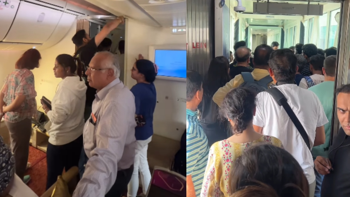 Air India flight faces five hour delay due to technical snag, passengers faces horrible experience Air India flight faces five hour delay due to technical snag, passengers faces horrible experience