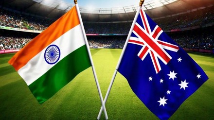 India Australia flags India Australia flags
