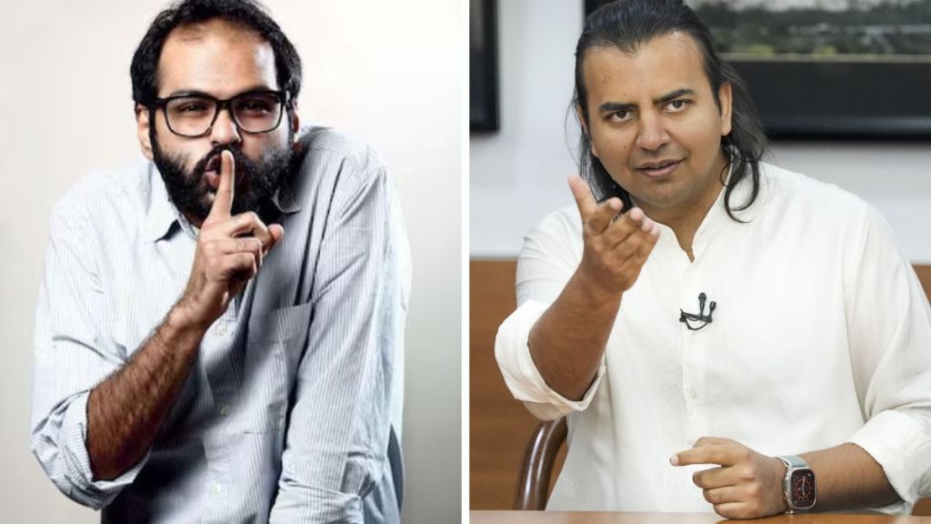 kunal kamra and Bhavish Aggarwal pti