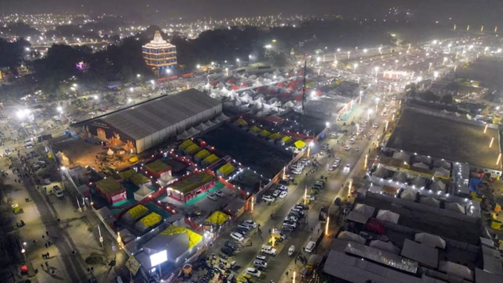 The UP government itself is spending Rs 5,000 crore on the event. (Image/PTI)