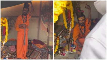 Maha Kumbh 2025: Naga Sadhu loses cool, chases YouTuber with tongs - Here’s what happened