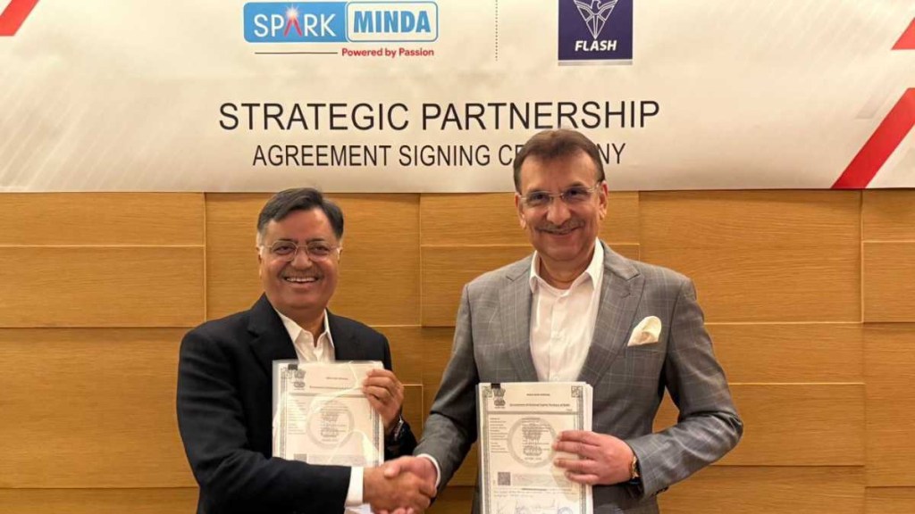 minda flash electronics partnership