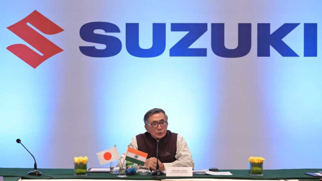 Toshihiro Suzuki debuts Maruti Suzuki EVitara
