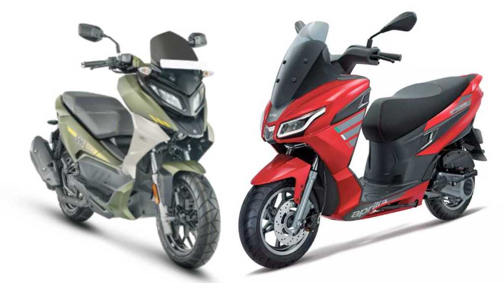 hero xoom 160 vs aprilia sxr 160
