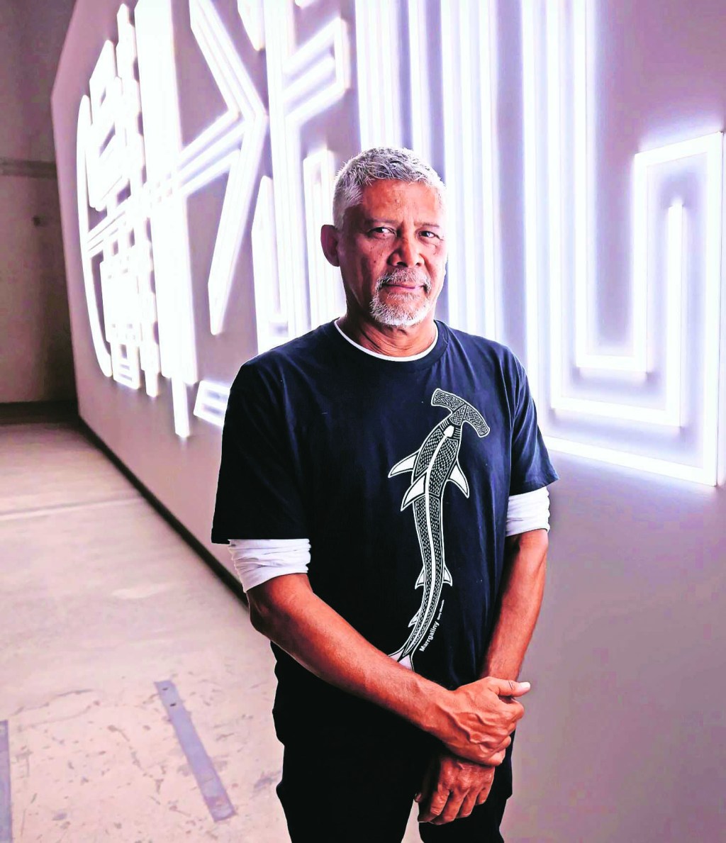 Aboriginal Australian artist, Rock art, carvings, etchings, India Art Fair