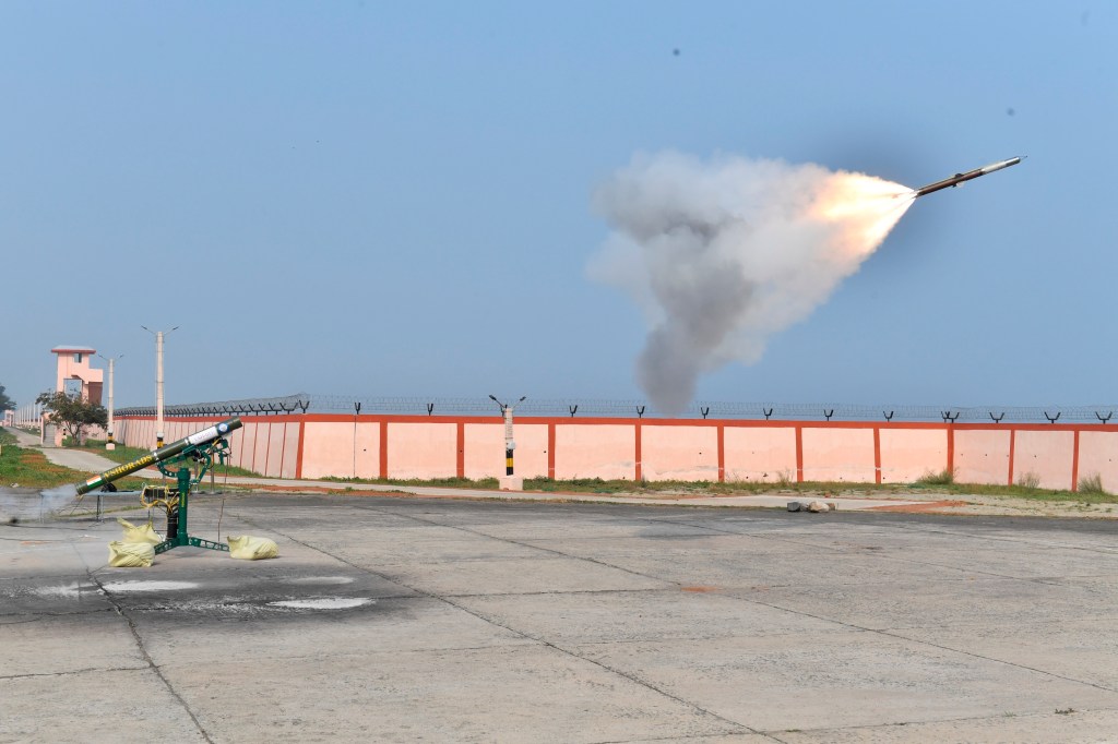 DRDO Successfully tests VSHORADS DRDO Successfully tests VSHORADS