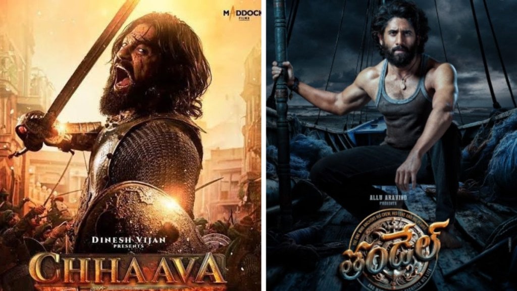 chhava, thandel, vicky kaushal, naga chaitanya, rashmika mandanna chhava, thandel, vicky kaushal, naga chaitanya, rashmika mandanna