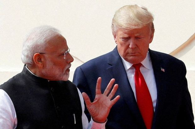 There were speculations before the press-conference as to the willingness to address the current global issues. After holding the meet with Prime Minister Modi, US President Donald Trump said that Modi had shown a willingness to talk about lowering tariffs and buying more US oil, gas, and military aircraft. (Image: Reuters)