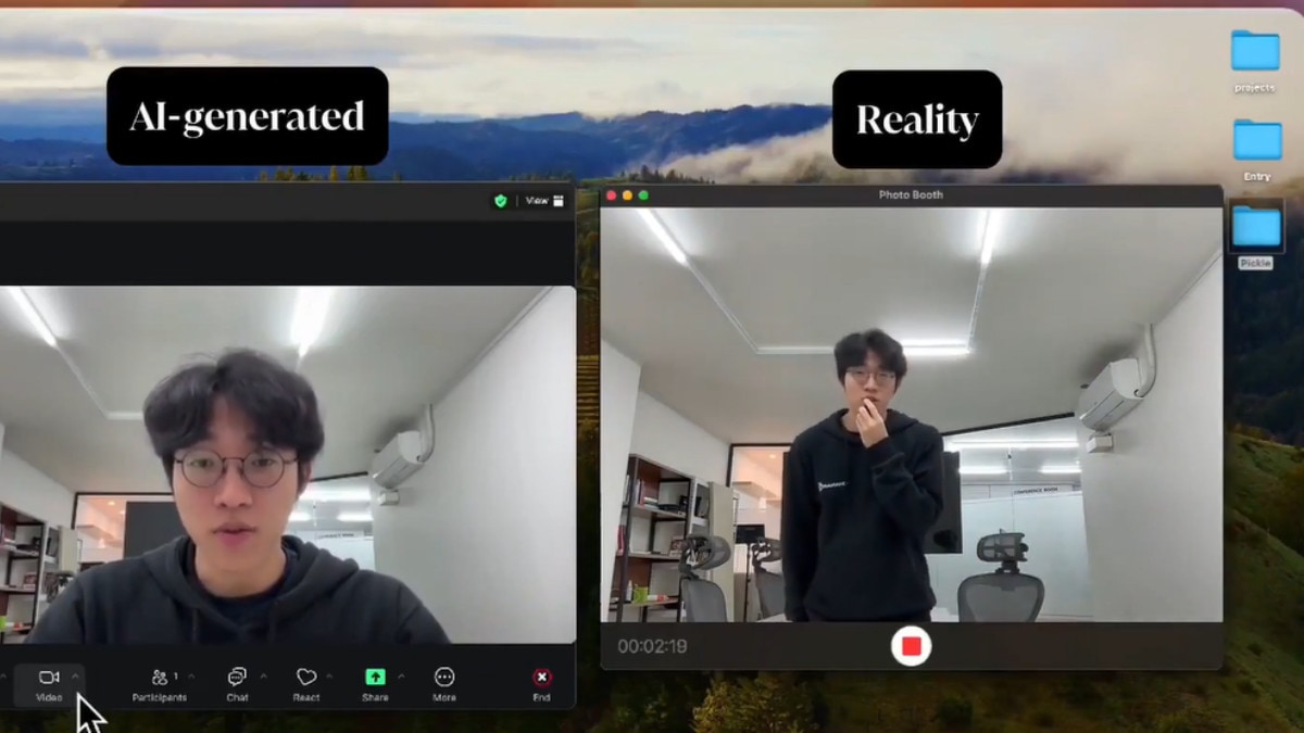 AI takes over Zoom calls, making it hard to tell what’s real and what’s not