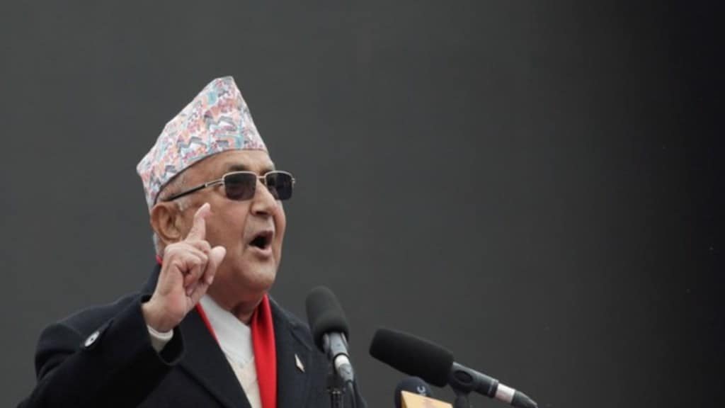 PM KP Sharma Oli responds over Nepali student Prakriti Lamsal's death at KIIT University. (Image Source: ANI)