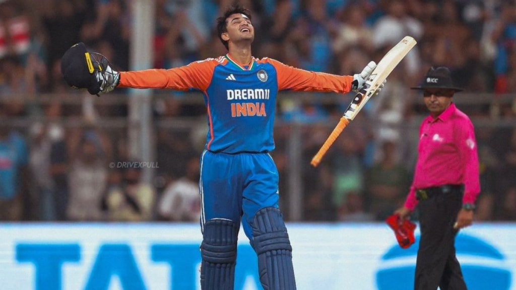 Abhishek Sharma hundred at Wankhede Stadium 135 runs Abhishek Sharma hundred at Wankhede Stadium 135 runs