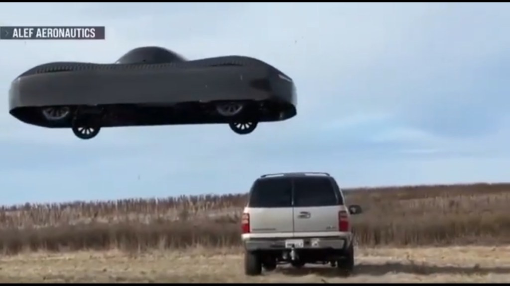 Alef Model Zero flying car