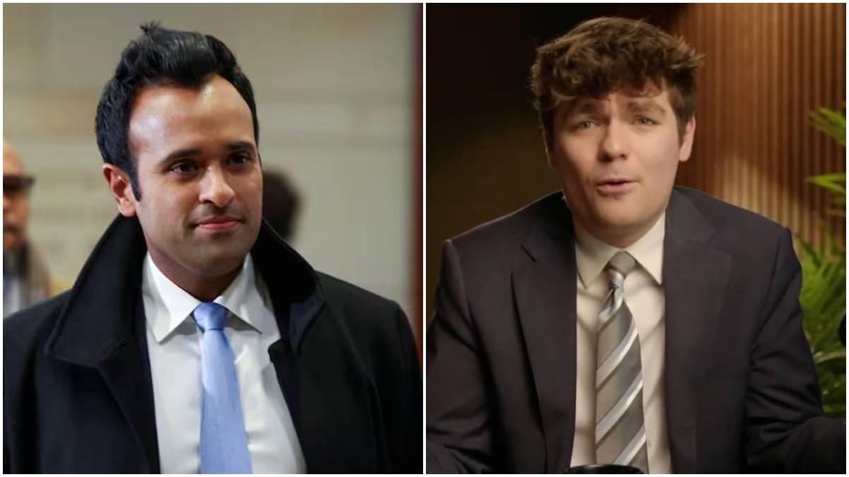 American Podcaster racist attack on Vivek Ramaswamy