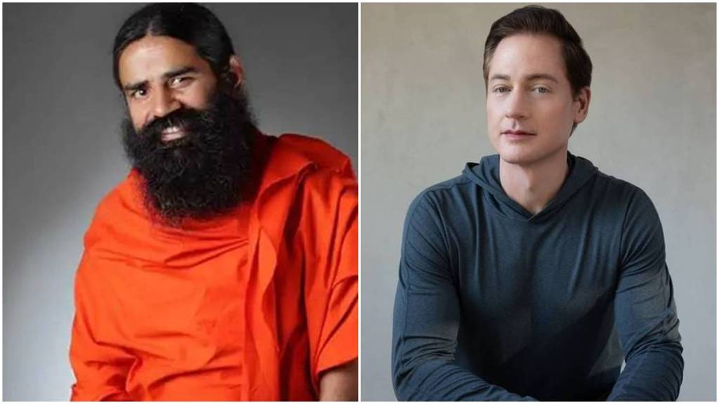 Baba Ramdev invites Bryan Johnson to Haridwar